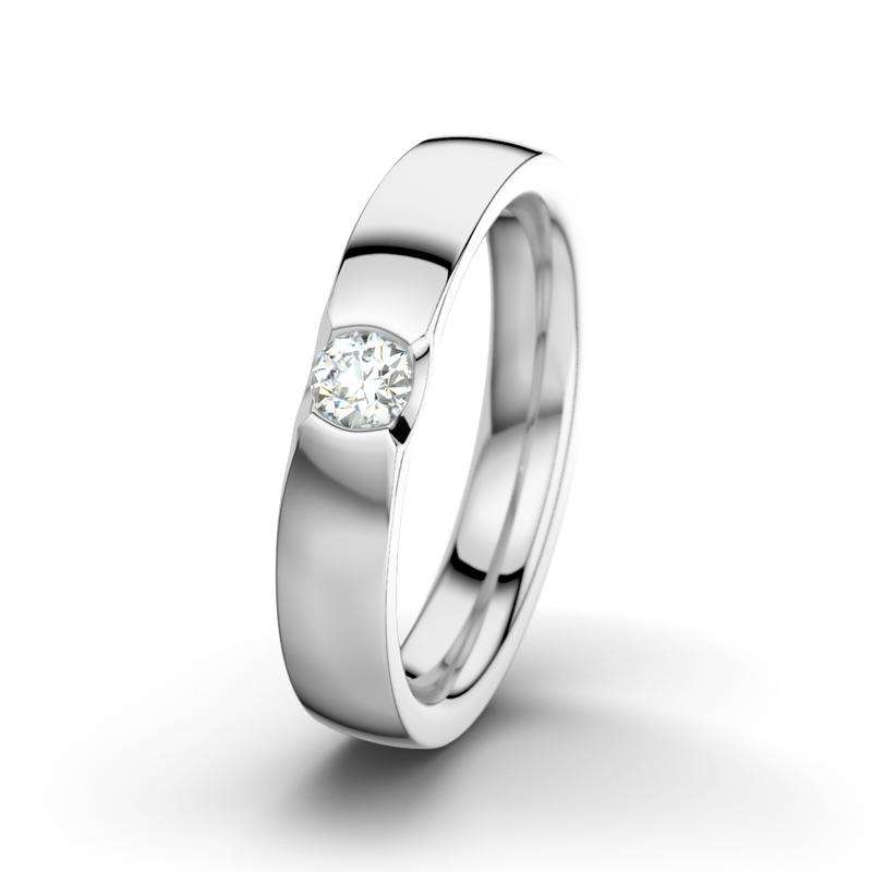 Bild von   diamant weissgold poliertringjpg | Individuelle 🎁 persönliche 🎁 personalisierte Geschenke bedruckt ▪ bestickt ▪ graviert
