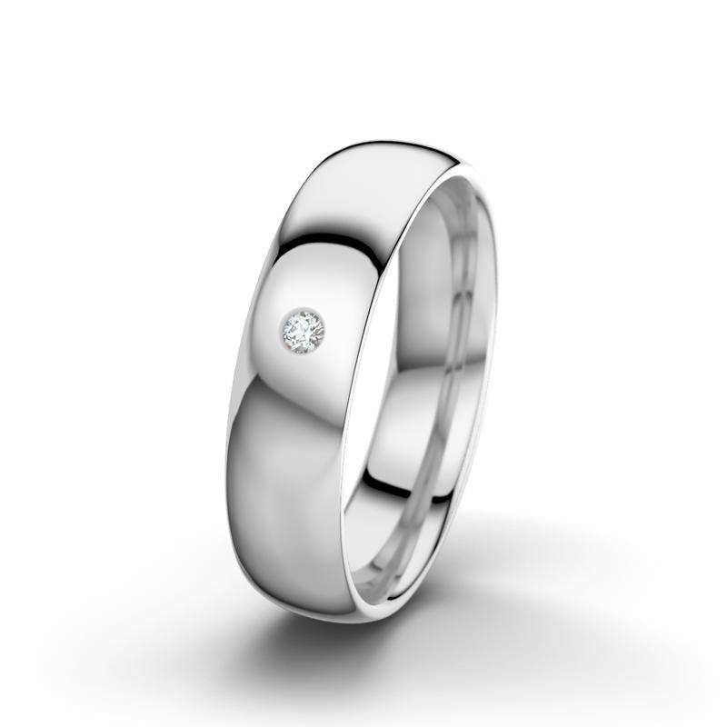 Bild von   diamant weissgold poliertringjpg | Individuelle 🎁 persönliche 🎁 personalisierte Geschenke bedruckt ▪ bestickt ▪ graviert