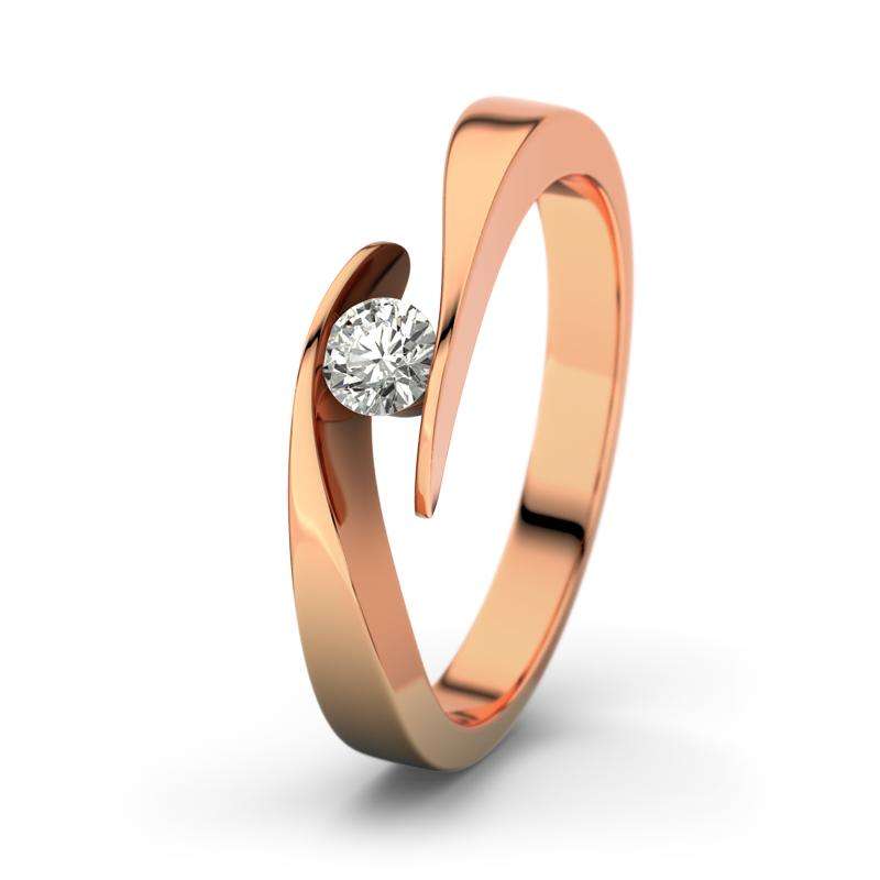 Bild von   diamant rotgoldring summertimejpg | Individuelle 🎁 persönliche 🎁 personalisierte Geschenke bedruckt ▪ bestickt ▪ graviert