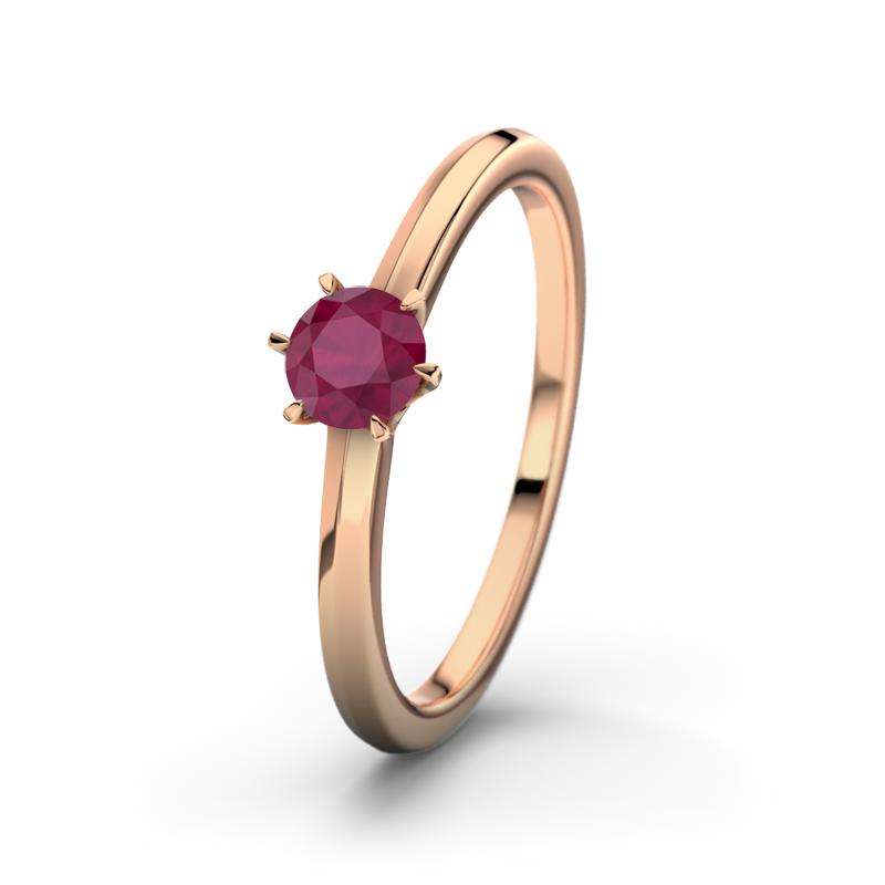 Bild von   rubin rotgoldring san antoniojpg | Individuelle 🎁 persönliche 🎁 personalisierte Geschenke bedruckt ▪ bestickt ▪ graviert
