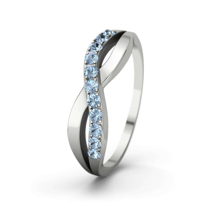 Bild von   blauer topas sterlingsilberrinjpg | Individuelle 🎁 persönliche 🎁 personalisierte Geschenke bedruckt ▪ bestickt ▪ graviert