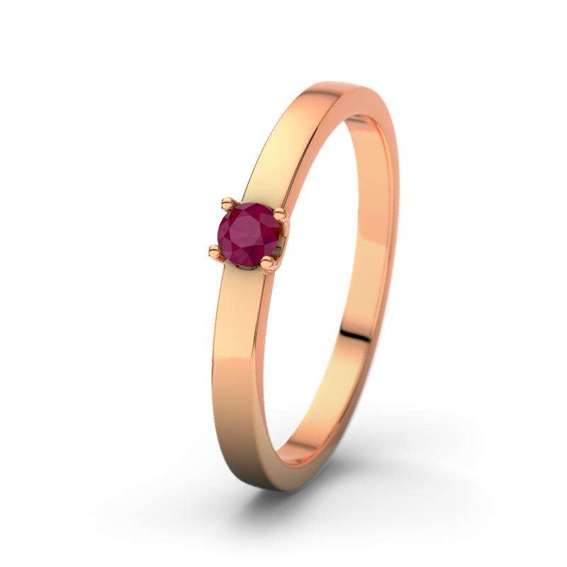Bild von   rubin rotgoldring yasmin rojpg | Individuelle 🎁 persönliche 🎁 personalisierte Geschenke bedruckt ▪ bestickt ▪ graviert