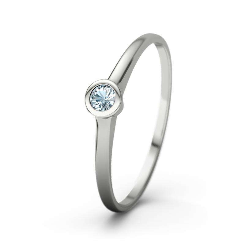 Bild von   aquamarin platinumring libbyjpg | Individuelle 🎁 persönliche 🎁 personalisierte Geschenke bedruckt ▪ bestickt ▪ graviert