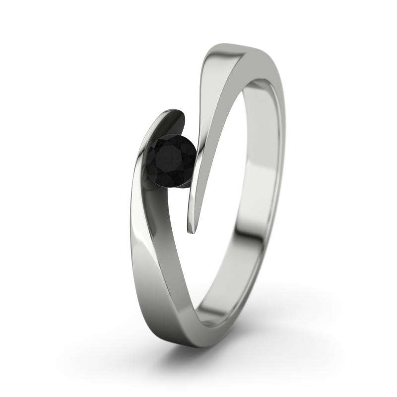Bild von   diamant schwarz platinumring sjpg | Individuelle 🎁 persönliche 🎁 personalisierte Geschenke bedruckt ▪ bestickt ▪ graviert