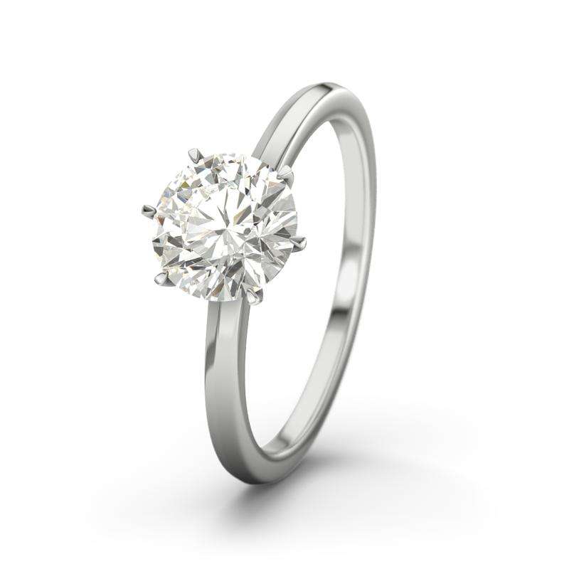 Bild von   diamant weissgoldring alhambrajpg | Individuelle 🎁 persönliche 🎁 personalisierte Geschenke bedruckt ▪ bestickt ▪ graviert