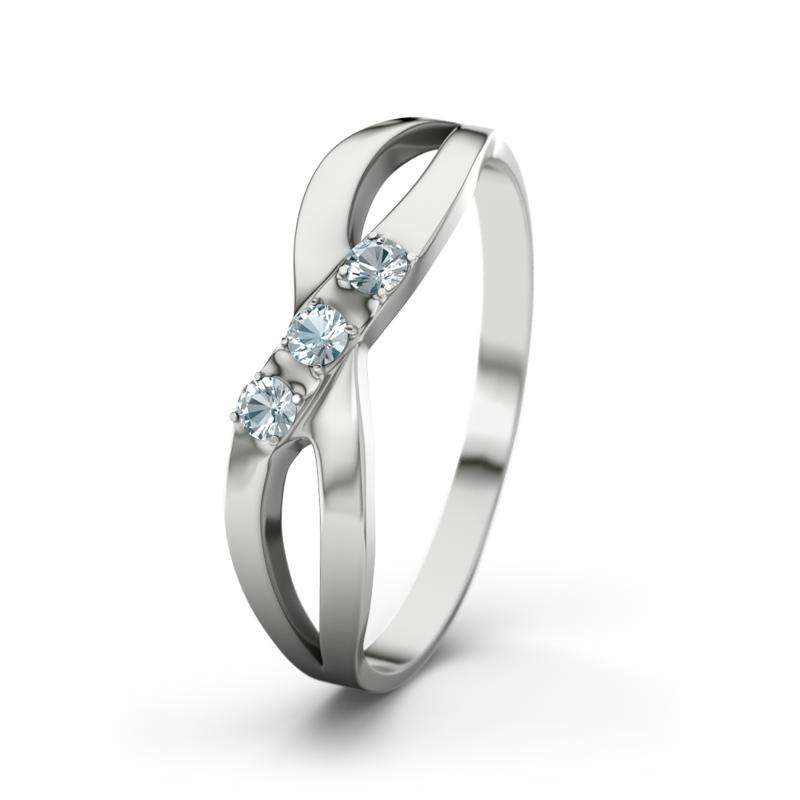 Bild von   aquamarin weissgoldring dahliajpg | Individuelle 🎁 persönliche 🎁 personalisierte Geschenke bedruckt ▪ bestickt ▪ graviert