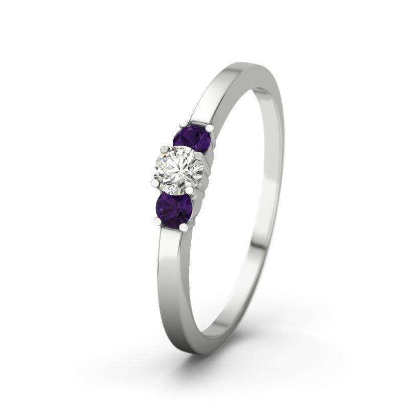 Bild von   diamant weissgoldring shannonjpg | Individuelle 🎁 persönliche 🎁 personalisierte Geschenke bedruckt ▪ bestickt ▪ graviert
