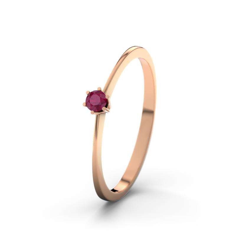 Bild von   rubin rotgoldring curacaojpg | Individuelle 🎁 persönliche 🎁 personalisierte Geschenke bedruckt ▪ bestickt ▪ graviert