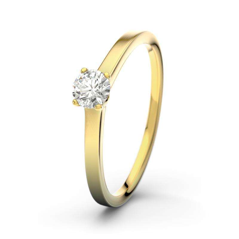 Bild von   diamant gelbgoldring jenniferjpg | Individuelle 🎁 persönliche 🎁 personalisierte Geschenke bedruckt ▪ bestickt ▪ graviert