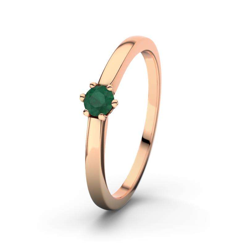 Bild von   smaragd rotgoldring seoul rjpg | Individuelle 🎁 persönliche 🎁 personalisierte Geschenke bedruckt ▪ bestickt ▪ graviert