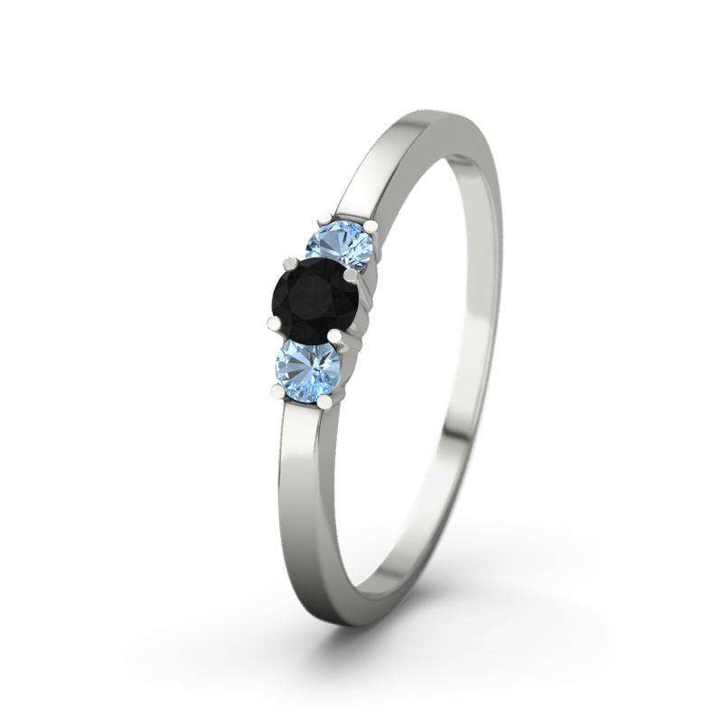 Bild von   diamant schwarz platinumring sjpg | Individuelle 🎁 persönliche 🎁 personalisierte Geschenke bedruckt ▪ bestickt ▪ graviert