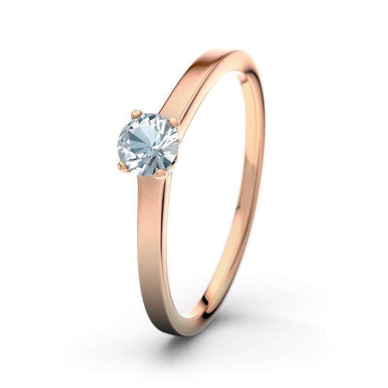 Bild von   aquamarin rotgoldring jenniferjpg | Individuelle 🎁 persönliche 🎁 personalisierte Geschenke bedruckt ▪ bestickt ▪ graviert