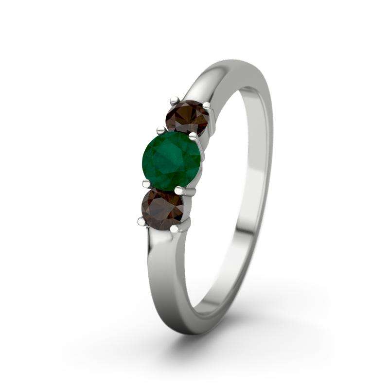 Bild von   smaragd platinumring roubyjpg | Individuelle 🎁 persönliche 🎁 personalisierte Geschenke bedruckt ▪ bestickt ▪ graviert