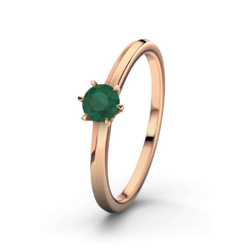 Bild von   smaragd rotgoldring cordobajpg | Individuelle 🎁 persönliche 🎁 personalisierte Geschenke bedruckt ▪ bestickt ▪ graviert