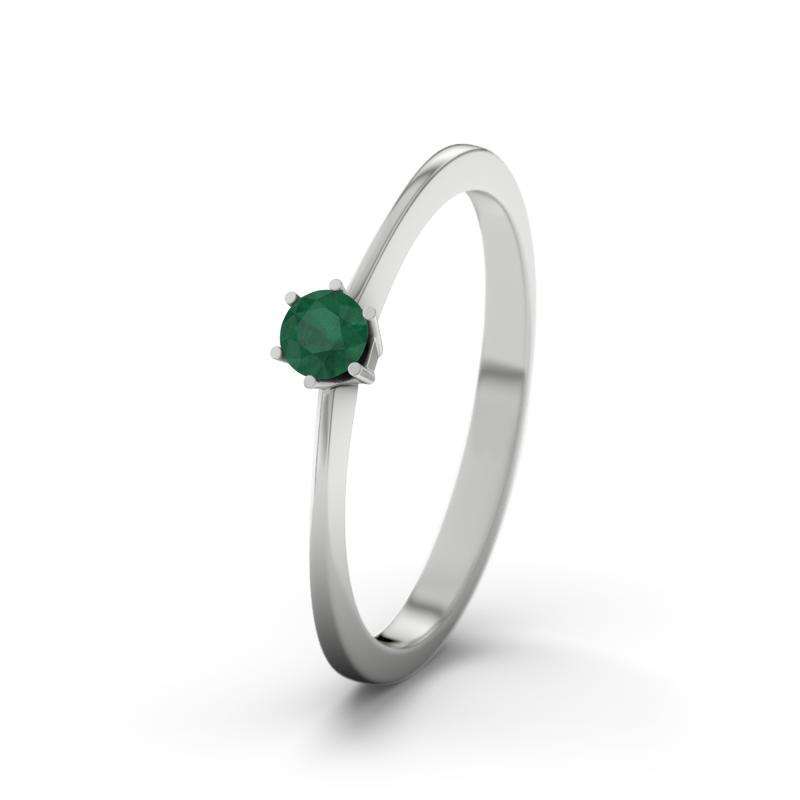 Bild von   smaragd sterlingsilberring aucjpg | Individuelle 🎁 persönliche 🎁 personalisierte Geschenke bedruckt ▪ bestickt ▪ graviert