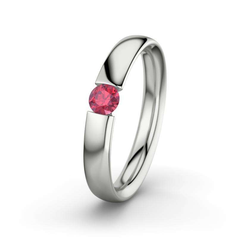 Bild von   rubin platinumring isobel pjpg | Individuelle 🎁 persönliche 🎁 personalisierte Geschenke bedruckt ▪ bestickt ▪ graviert