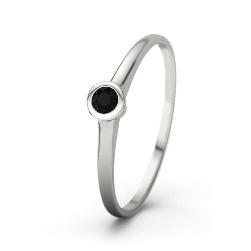 Bild von   diamant schwarz sterlingsilberjpg | Individuelle 🎁 persönliche 🎁 personalisierte Geschenke bedruckt ▪ bestickt ▪ graviert