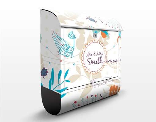 Bild von   briefkasten mit eigenem text cjpg | Individuelle 🎁 persönliche 🎁 personalisierte Geschenke bedruckt ▪ bestickt ▪ graviert