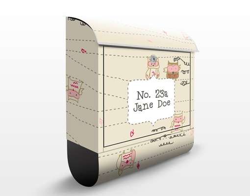 Bild von   briefkasten mit eigenem text fjpg | Individuelle 🎁 persönliche 🎁 personalisierte Geschenke bedruckt ▪ bestickt ▪ graviert