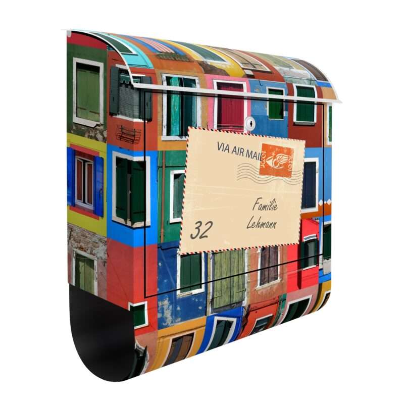 Bild von   briefkasten mit eigenem text fjpg | Individuelle 🎁 persönliche 🎁 personalisierte Geschenke bedruckt ▪ bestickt ▪ graviert