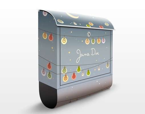 Bild von   briefkasten mit eigenem text njpg | Individuelle 🎁 persönliche 🎁 personalisierte Geschenke bedruckt ▪ bestickt ▪ graviert