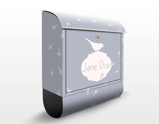Bild von   briefkasten mit eigenem text njpg | Individuelle 🎁 persönliche 🎁 personalisierte Geschenke bedruckt ▪ bestickt ▪ graviert