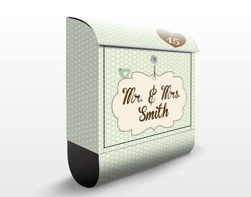 Bild von   briefkasten mit eigenem text njpg | Individuelle 🎁 persönliche 🎁 personalisierte Geschenke bedruckt ▪ bestickt ▪ graviert