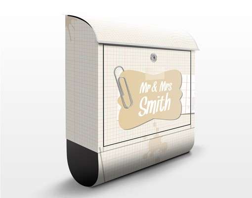 Bild von   briefkasten mit eigenem text njpg | Individuelle 🎁 persönliche 🎁 personalisierte Geschenke bedruckt ▪ bestickt ▪ graviert