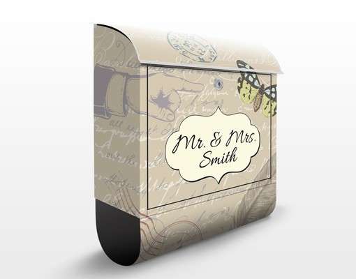 Bild von   briefkasten mit eigenem text njpg | Individuelle 🎁 persönliche 🎁 personalisierte Geschenke bedruckt ▪ bestickt ▪ graviert