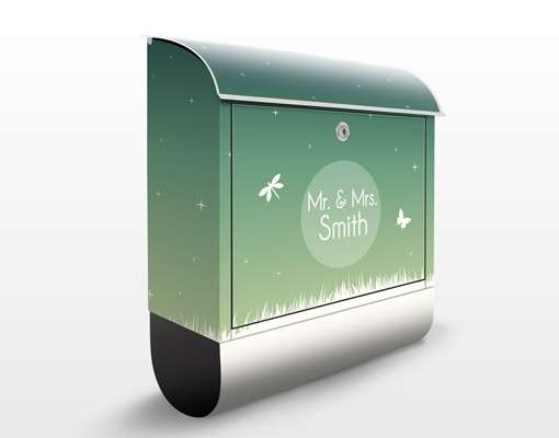 Bild von   briefkasten mit eigenem text njpg | Individuelle 🎁 persönliche 🎁 personalisierte Geschenke bedruckt ▪ bestickt ▪ graviert