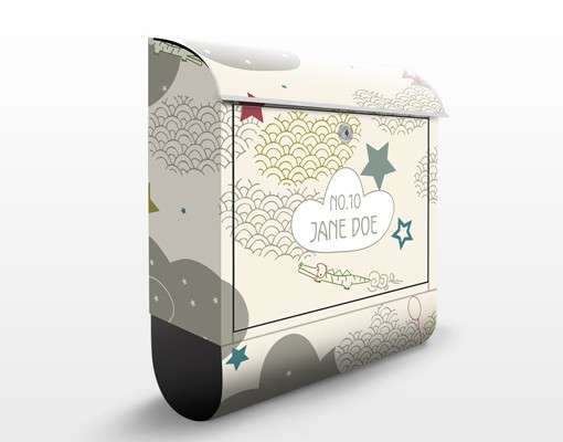 Bild von   briefkasten mit eigenem text sjpg | Individuelle 🎁 persönliche 🎁 personalisierte Geschenke bedruckt ▪ bestickt ▪ graviert