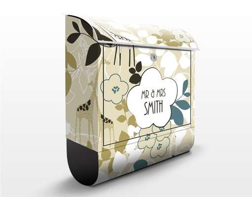 Bild von   briefkasten mit eigenem text wjpg | Individuelle 🎁 persönliche 🎁 personalisierte Geschenke bedruckt ▪ bestickt ▪ graviert