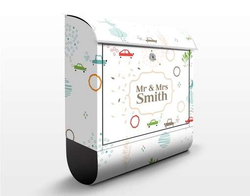 Bild von   briefkasten mit eigenem text wjpg | Individuelle 🎁 persönliche 🎁 personalisierte Geschenke bedruckt ▪ bestickt ▪ graviert
