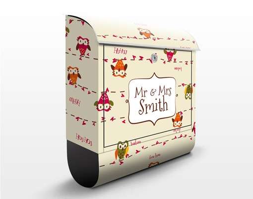 Bild von   briefkasten mit eigenem text wjpg | Individuelle 🎁 persönliche 🎁 personalisierte Geschenke bedruckt ▪ bestickt ▪ graviert