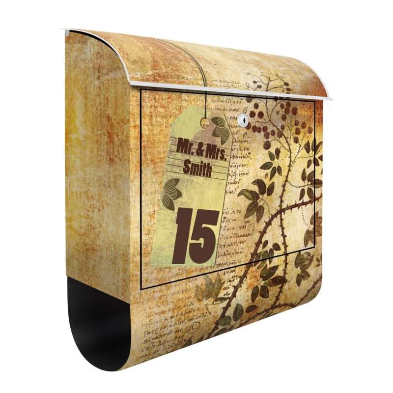 Bild von   briefkasten mit eigenem text wjpg | Individuelle 🎁 persönliche 🎁 personalisierte Geschenke bedruckt ▪ bestickt ▪ graviert