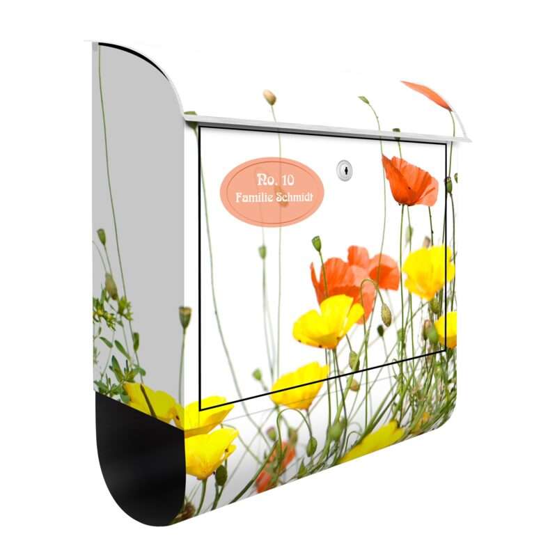 Bild von   briefkasten mit eigenem text wjpg | Individuelle 🎁 persönliche 🎁 personalisierte Geschenke bedruckt ▪ bestickt ▪ graviert