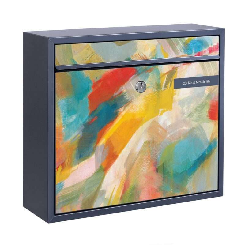 Bild von   briefkasten mit eigenem text ajpg | Individuelle 🎁 persönliche 🎁 personalisierte Geschenke bedruckt ▪ bestickt ▪ graviert