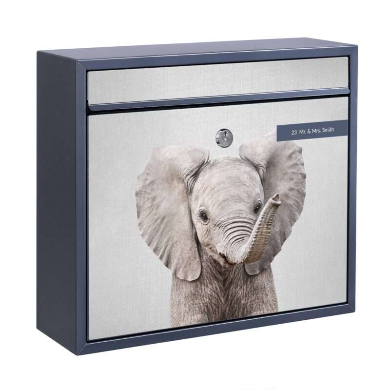 Bild von   briefkasten mit eigenem text bjpg | Individuelle 🎁 persönliche 🎁 personalisierte Geschenke bedruckt ▪ bestickt ▪ graviert