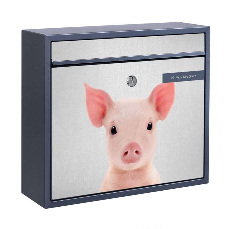 Bild von   briefkasten mit eigenem text bjpg | Individuelle 🎁 persönliche 🎁 personalisierte Geschenke bedruckt ▪ bestickt ▪ graviert