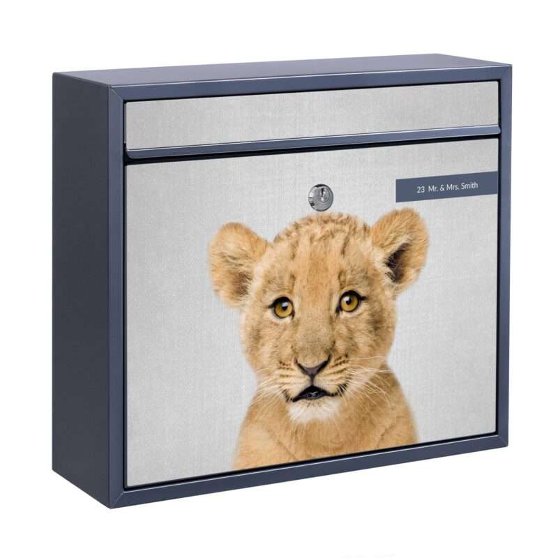 Bild von   briefkasten mit eigenem text bjpg | Individuelle 🎁 persönliche 🎁 personalisierte Geschenke bedruckt ▪ bestickt ▪ graviert