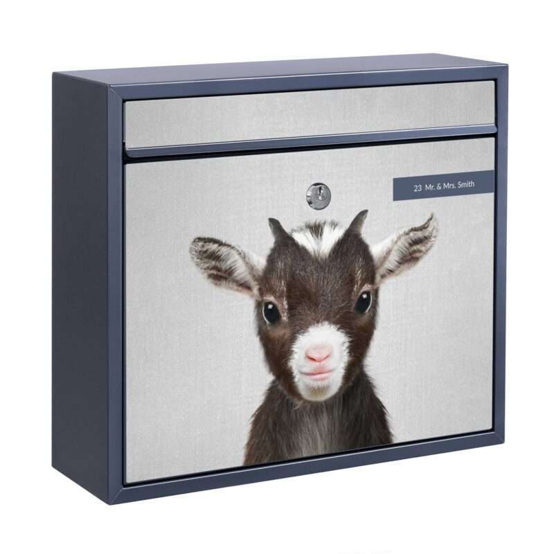Bild von   briefkasten mit eigenem text bjpg | Individuelle 🎁 persönliche 🎁 personalisierte Geschenke bedruckt ▪ bestickt ▪ graviert