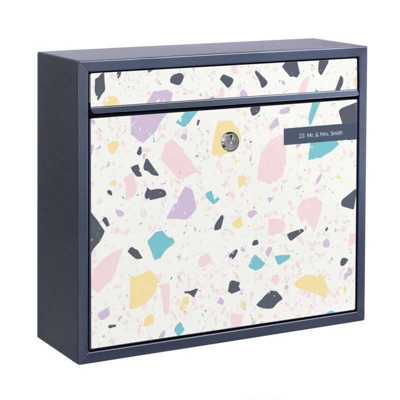 Bild von   briefkasten mit eigenem text djpg | Individuelle 🎁 persönliche 🎁 personalisierte Geschenke bedruckt ▪ bestickt ▪ graviert