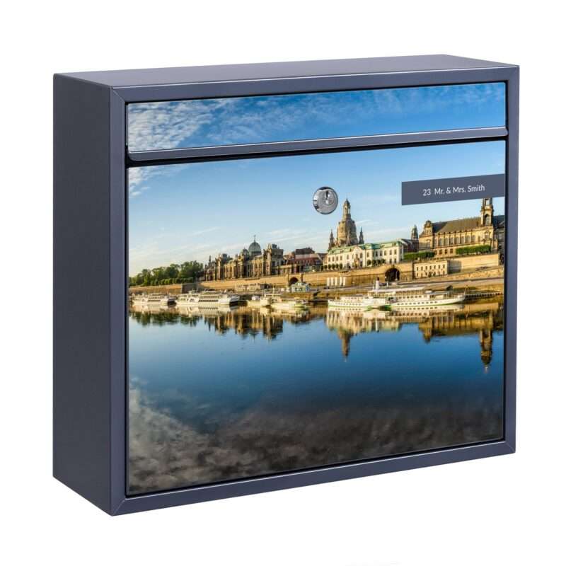 Bild von   briefkasten mit eigenem text djpg | Individuelle 🎁 persönliche 🎁 personalisierte Geschenke bedruckt ▪ bestickt ▪ graviert