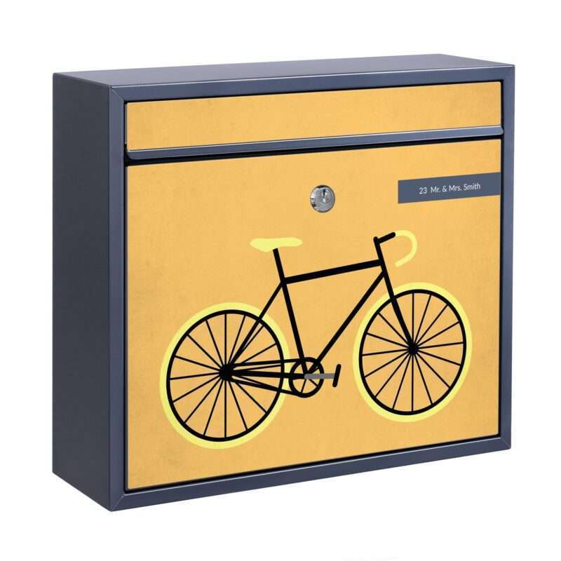 Bild von   briefkasten mit eigenem text fjpg | Individuelle 🎁 persönliche 🎁 personalisierte Geschenke bedruckt ▪ bestickt ▪ graviert