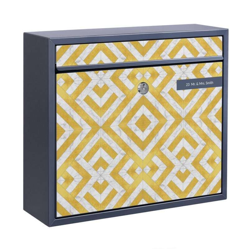 Bild von   briefkasten mit eigenem text gjpg | Individuelle 🎁 persönliche 🎁 personalisierte Geschenke bedruckt ▪ bestickt ▪ graviert