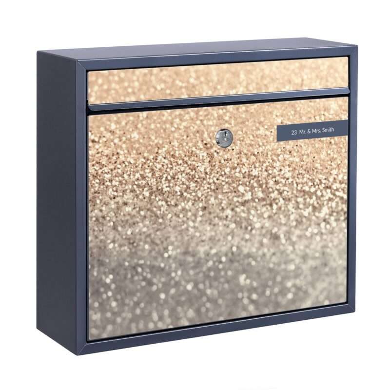 Bild von   briefkasten mit eigenem text gjpg | Individuelle 🎁 persönliche 🎁 personalisierte Geschenke bedruckt ▪ bestickt ▪ graviert