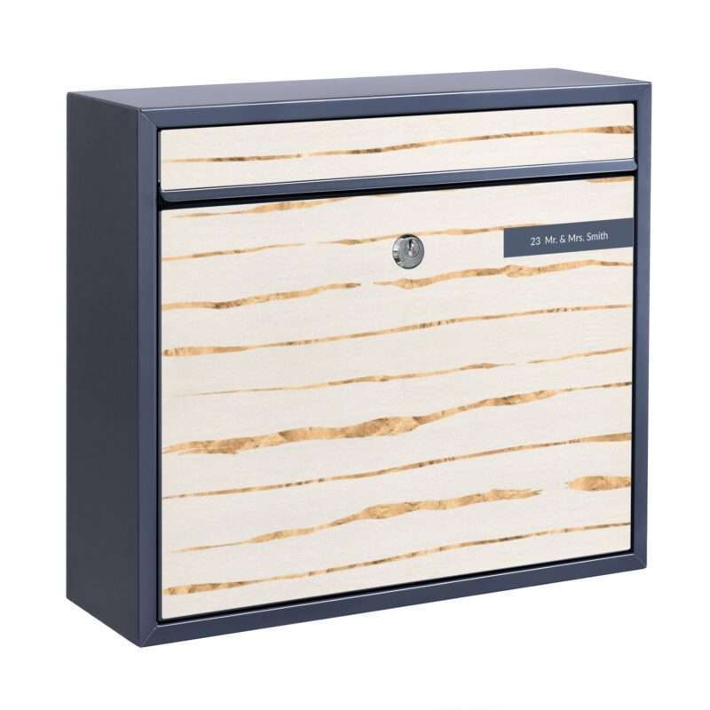 Bild von   briefkasten mit eigenem text gjpg | Individuelle 🎁 persönliche 🎁 personalisierte Geschenke bedruckt ▪ bestickt ▪ graviert