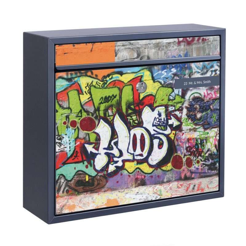 Bild von   briefkasten mit eigenem text gjpg | Individuelle 🎁 persönliche 🎁 personalisierte Geschenke bedruckt ▪ bestickt ▪ graviert
