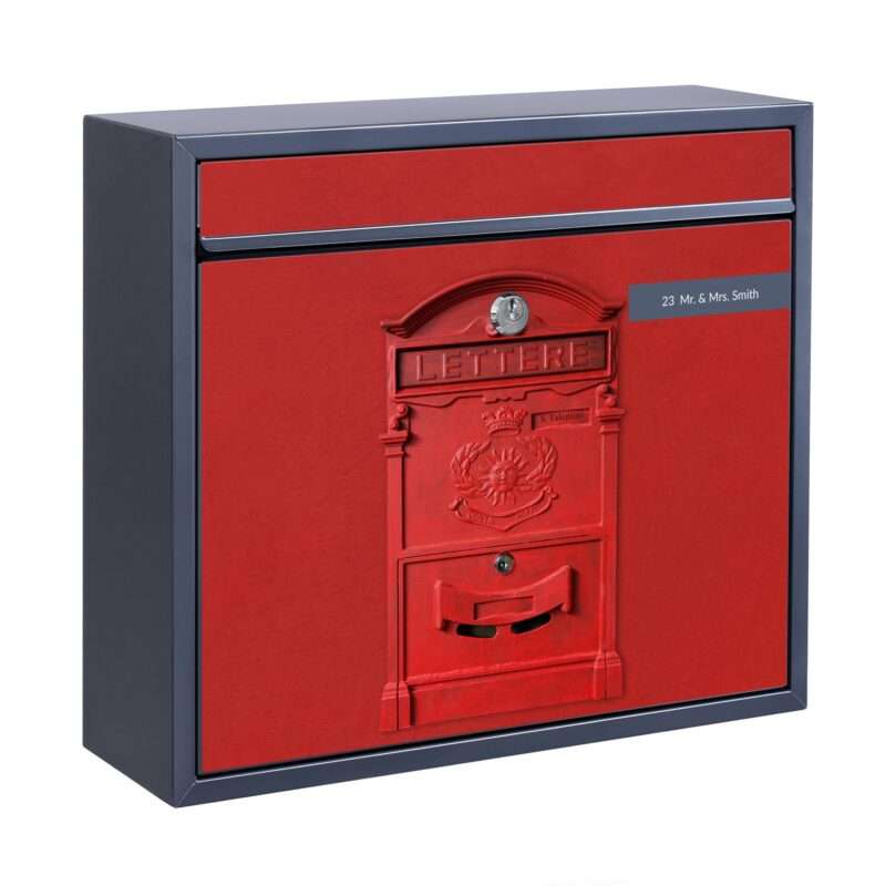 Bild von   briefkasten mit eigenem text ljpg | Individuelle 🎁 persönliche 🎁 personalisierte Geschenke bedruckt ▪ bestickt ▪ graviert