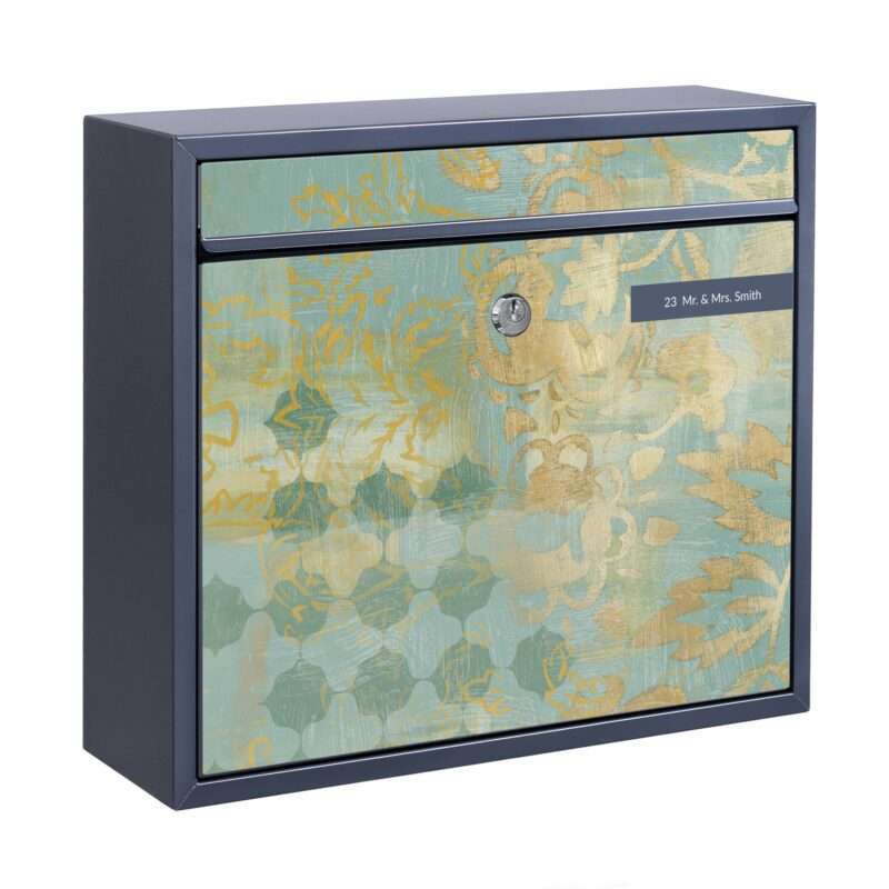 Bild von   briefkasten mit eigenem text mjpg | Individuelle 🎁 persönliche 🎁 personalisierte Geschenke bedruckt ▪ bestickt ▪ graviert